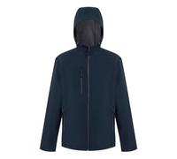 Regatta Professional Mens 2 Layer Soft Shell Jacket Navy/seal Grey (Xl)