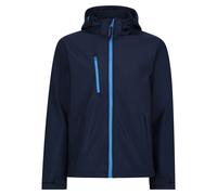 (S, Navy/French Blue) Regatta Mens Venturer 3 Layer Membrane Soft Shell Jacket