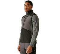 Regatta Professional Mens 3 Layer Softshell Body Warmer - Slate Grey/Black - L - Slate Grey/Black - 100% Mixed