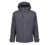 Regatta Professional Mens 4 In 1 Soft Shell Jacket Seal Grey (S)