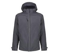 Regatta Professional Mens 4 in 1 Soft Shell Jacket - Seal Grey - S - Seal Grey - 100% Polyester
