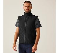 Regatta Professional Men's Ablaze Printable Softshell Bodywarmer Black, Size: XS