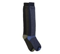 Regatta Professional Mens Assorted Designs Boot Socks Set / One Size Blue/Black