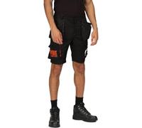 Regatta Professional Mens Band of Builders Holster Shorts, Durable, Water Repellent & Multi Pocketed - Perfect for Outdoors & Workwear Black