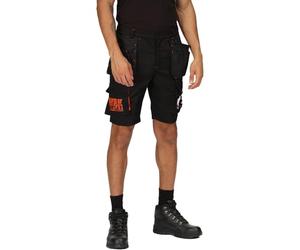 Regatta Professional Mens Band of Builders Holster Shorts, Durable, Water Repellent & Multi Pocketed - Perfect for Outdoors & Workwear Black