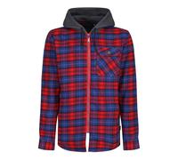 (XL, Classic Red) Regatta Mens Tactical Siege Checked Jacket