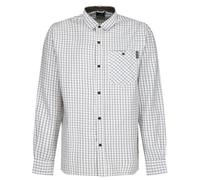 Regatta Professional Mens Checked Shirt - White/Green - M - White/Green