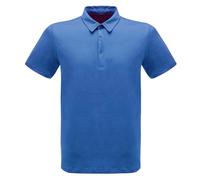 Men's Regatta Professional Mens Classic 65/35 Short Sleeve Polo Shirt - Blue - Size: 38/Regular