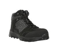 Regatta Men's Claystone Professional Safety Hiker – Safety Toe Cap – Black Granite UK 10