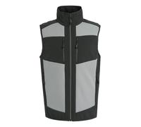 Regatta Professional Men's Colour Block Softshell Body Warmer in Dark Grey | Size: Large Regatta Professional Dark Grey L