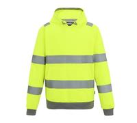 Regatta Pro High Visibility Yellow Hoodie Work Hooded Sweatshirt