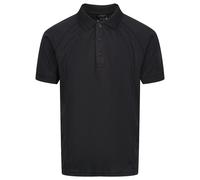 Regatta Professional Mens Coolweave Short Sleeve Polo Shirt (Black) - Size Medium