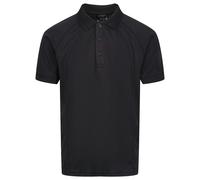 Regatta Professional Mens Coolweave Short Sleeve Polo Shirt (Black) - Size X-Large
