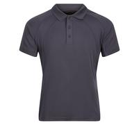 Men's Regatta Professional Mens Coolweave Short Sleeve Polo Shirt - Grey - Size: Regular/36