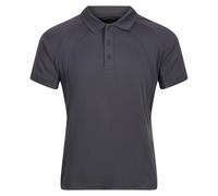 Regatta Professional Mens Coolweave Short Sleeve Polo Shirt - Iron - Iron - XL
