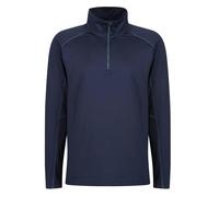 Regatta Professional Mens Core Stretch Half Zip Midlayer - Navy - 3XL - Navy - 95% Recycled Polyester/5% Elastane
