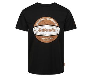 Regatta Professional Mens Cotton T-Shirt - Black - XXL - Black