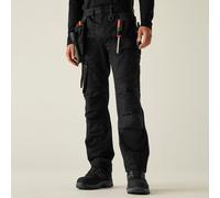 Regatta Professional Men's Durable Incursion Holster Work Trousers Black, Size: 38 R