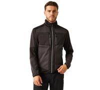 Regatta Professional Men's E-Volve Stretch Midlayer Ash Black, Size: Xxl