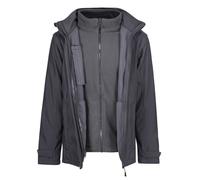 Regatta Professional Men's Waterproof Erasmus 4 In 1 Softshell Jacket Seal Grey, Size: 3XL