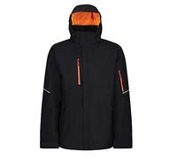 Regatta Professional Mens Exosphere Ii Jacket, Black/Magma, M EU