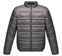 Regatta Professional Mens Firedown Insulated Jacket (Seal Grey/Black) - Size Small