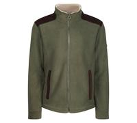 Regatta Professional Mens Full Zip Fleece Jacket - Dark Khaki - XXL - Dark Khaki - 100% Polyester