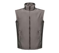 Regatta Professional Mens Gilet - Seal Grey/Black - 3XL - Seal Grey/Black - 98% Cotton/2% Spandex