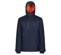 Regatta Mens Thermogen Heated Waterproof Jacket (Navy/Magma Orange) - Multicolour - Size 3XL