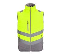 Regatta Professional Mens Hi-Vis 2-Tone Gilet Thermal Padded Bodywarmer
