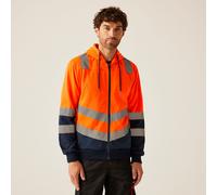 Regatta Professional Mens Hi Vis Reflective Hoodie