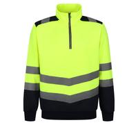 Regatta Professional Mens Hi-Vis Quarter Zip Top