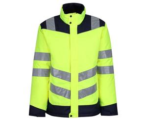 Regatta Professional Mens Hi Vis Reflective Heated Jacket