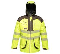 Regatta Professional Mens Hi-Vis Reflective Waterproof Jacke RG4536