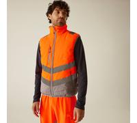 Regatta Professional Men's Hi-Vis Two Tone Thermal Gilet Orange, Size: 4XL