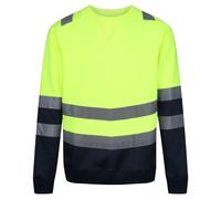 Regatta Mens Pro High-Vis Sweatshirt (Neon Yellow) - Size 2XL