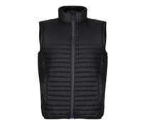 Regatta black men's insulated recycled polyester bodywarmer #TRA861
