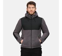 Regatta Professional Mens Hooded Jacket - Iron/Black - S - Iron/Black