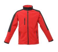 Regatta Mens Hydroforce 3-layer Membrane Waterproof Breathable Softshell Jackets - Red - Size Small