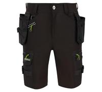 Regatta Professional Mens Infiltrate Shorts, Water Repellent - Perfect for Outdoors and Workwear Black