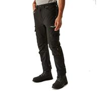 Regatta Tactical Infiltrate Softshell Mens Work Trousers Short Black