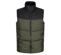 Regatta Professional Mens Insulated Body Warmer - Dark Khaki/Black - M - Dark Khaki/Black