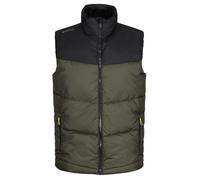 (L, Dark Khaki/Black) Regatta Mens Regime Insulated Body Warmer