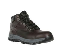 Regatta Professional Mens Leather Safety Boots - Peat - 6 UK - Peat - 92% Leather/6% Polyester/2% Polyurathane