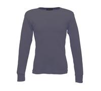 Regatta Professional Mens Long-Sleeved Thermal Base Layers - Denim Blue - M - Denim Blue - 50% Polyester/50% Cotton