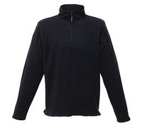 Regatta Professional TRF549 Mens Micro Zip Neck Fleece Colour: Black, XS