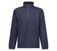 Regatta Men's Navigate Half-Zip Fleece Hooded, Lightweight Outdoor Midlayer, Contrasting Zip, Navy