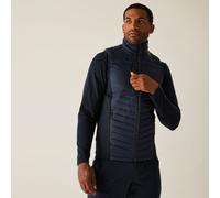 Regatta Navigate navy/grey men's thermal padded hybrid bodywarmer #TRA894