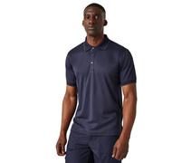 Regatta Professional Mens Navigate Short Sleeved Polo Shirts Navy/Grey