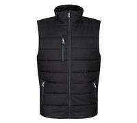 Regatta Professional Mens Navigate Thermal Gilet Body Warmer, Black/Sealgr, M EU